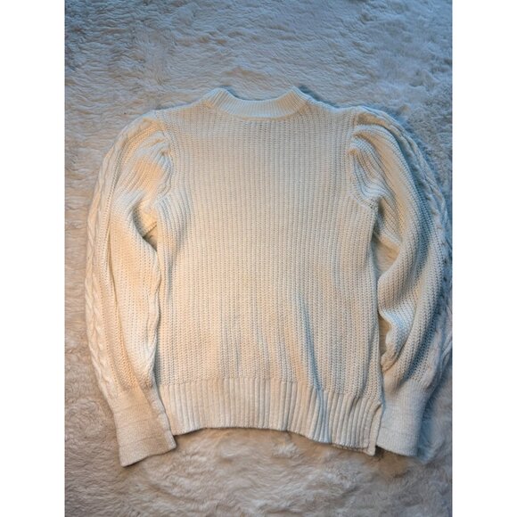 White Crown & Ivy Long sleeve Knit Sweater Small - Picture 4 of 6